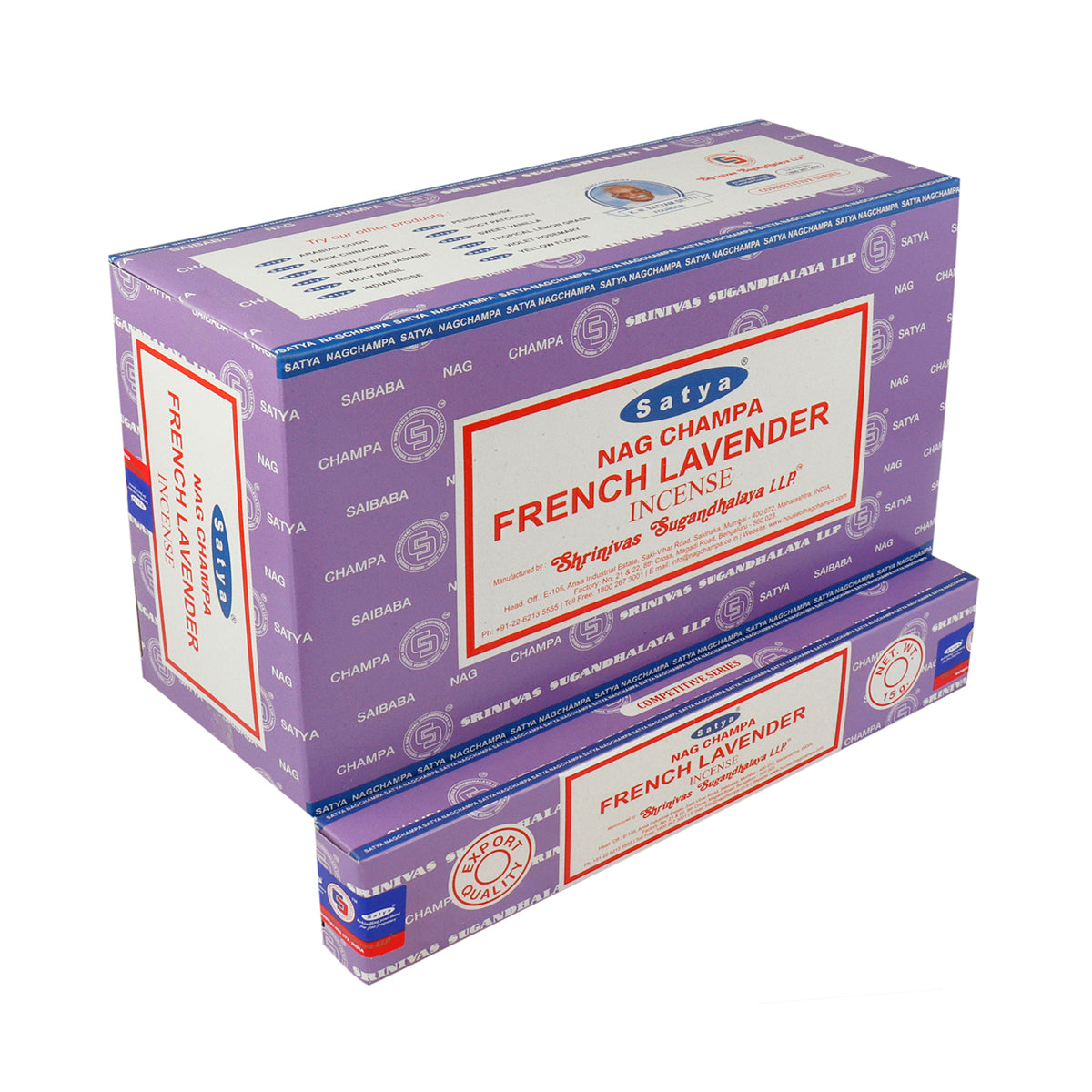 Satya Incense - Nag Champa French Lavender