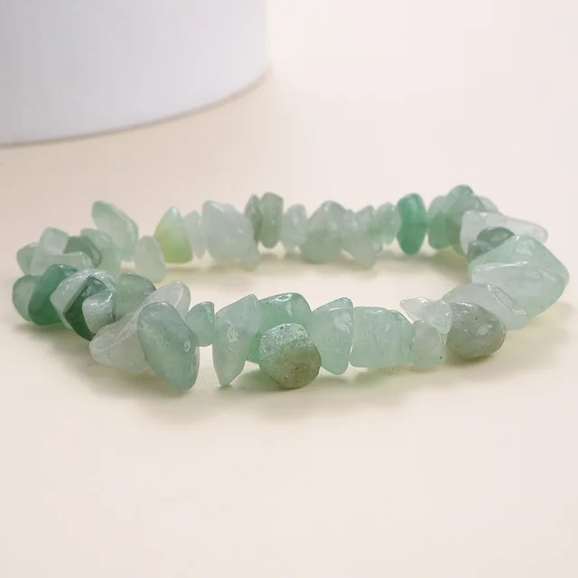 Green Aventurine Crystal Chip Bracelet