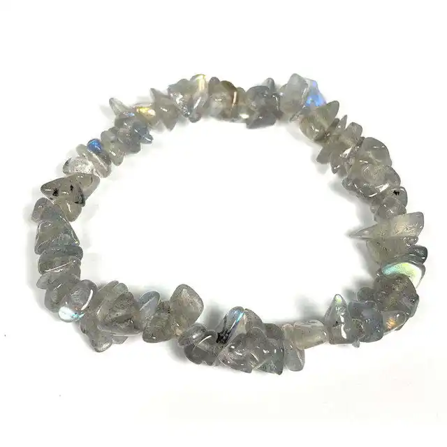 Labradorite Crystal Chip Bracelet
