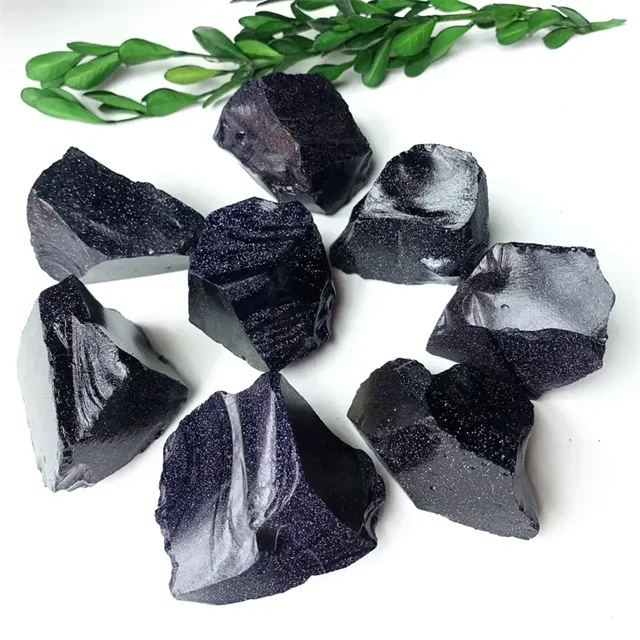 Rough Blue Sandstone Crystal