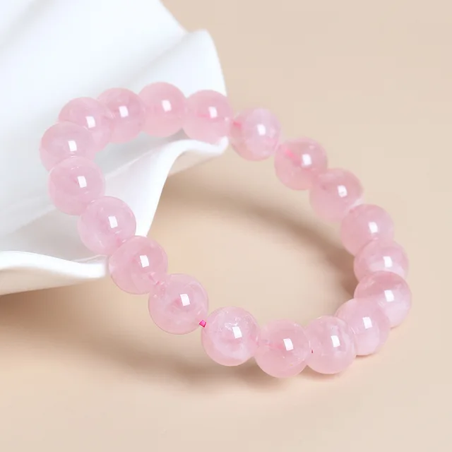 Rose Quartz Crystal Beaded Bracelets