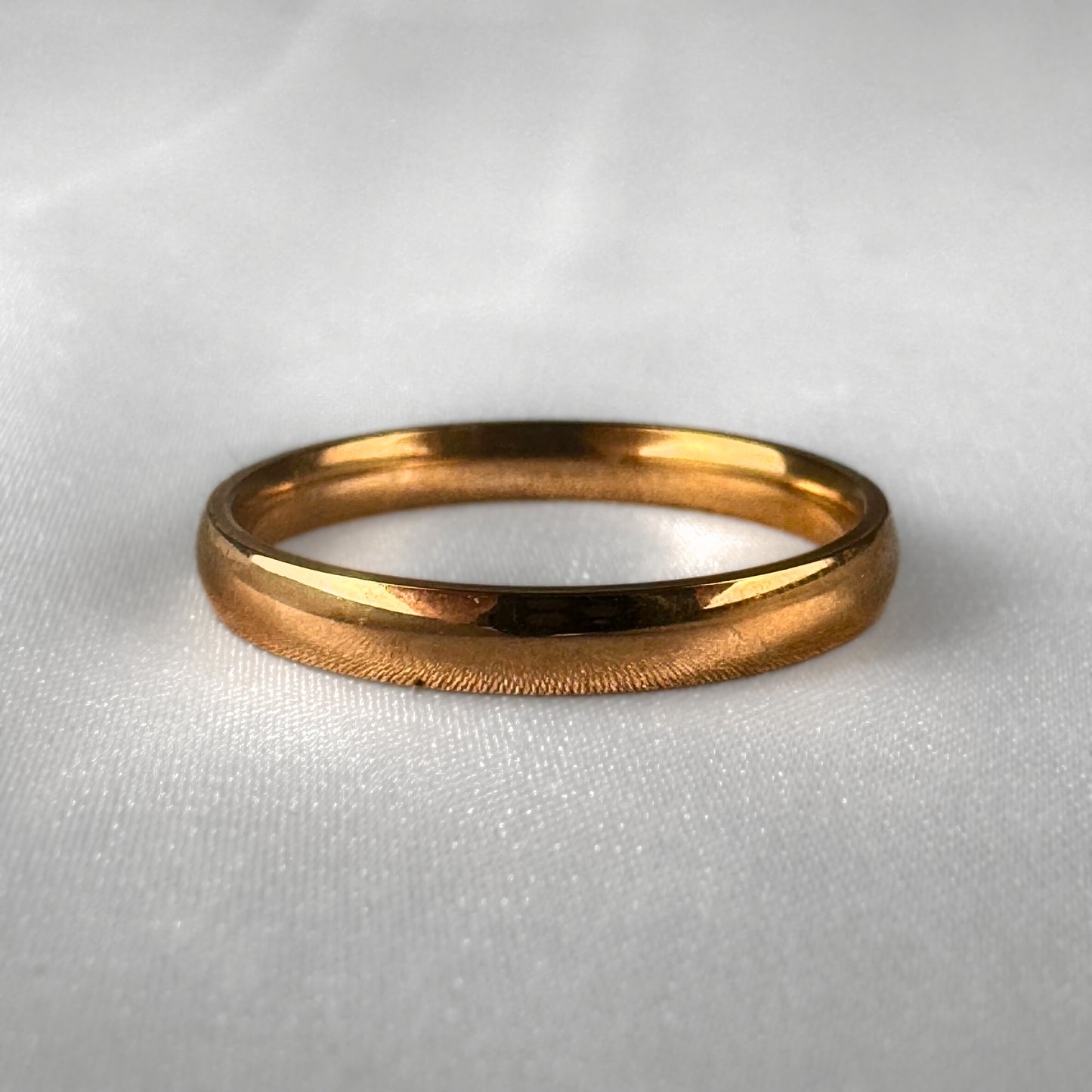 Rose Gold Plain Band Ring