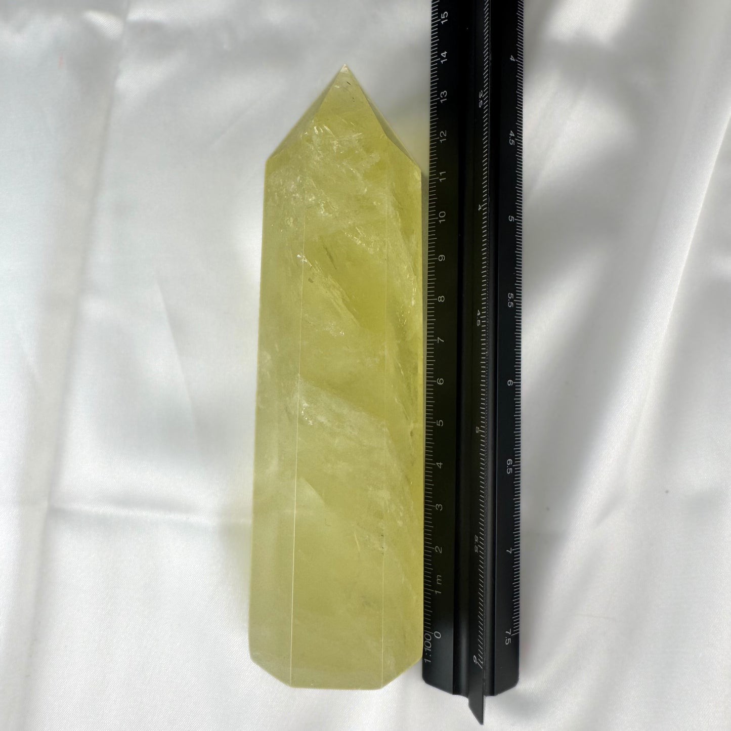 citrine large crystal point