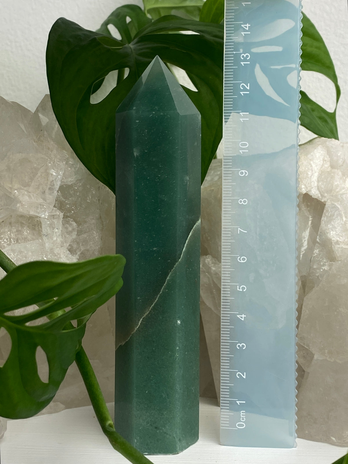 Green Aventurine Crystal Point (L)