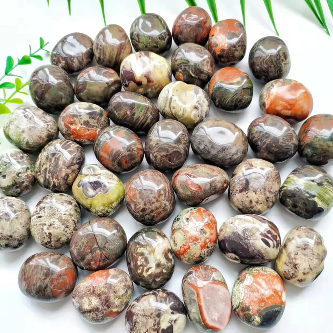 Money Agate Crystal Tumblestone