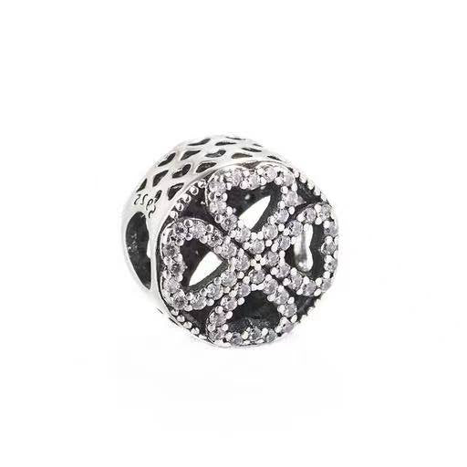 4 Leaf Clover Silver Charm