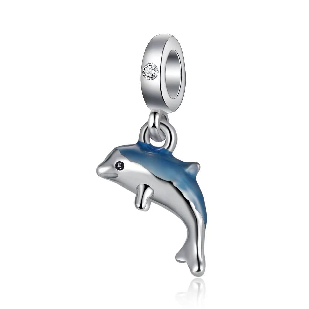 Dangly Dolphin Charm