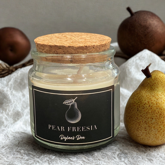 Glass Candle - Pear Freesia