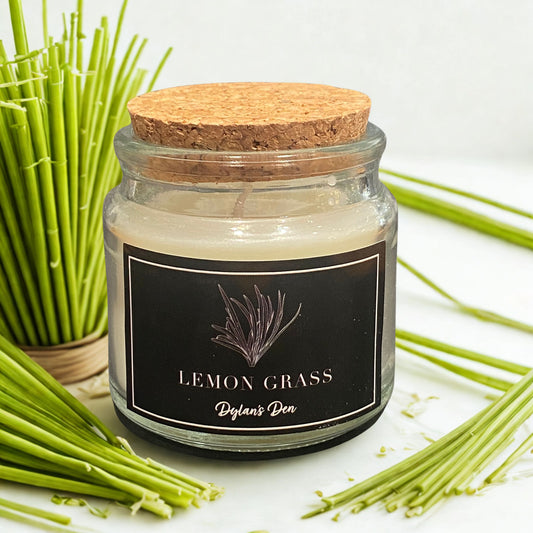 Glass Candle - Lemongrass