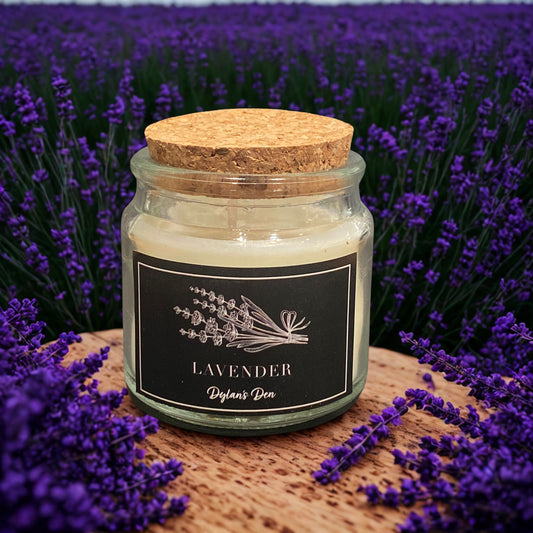 Glass Candle - Lavender