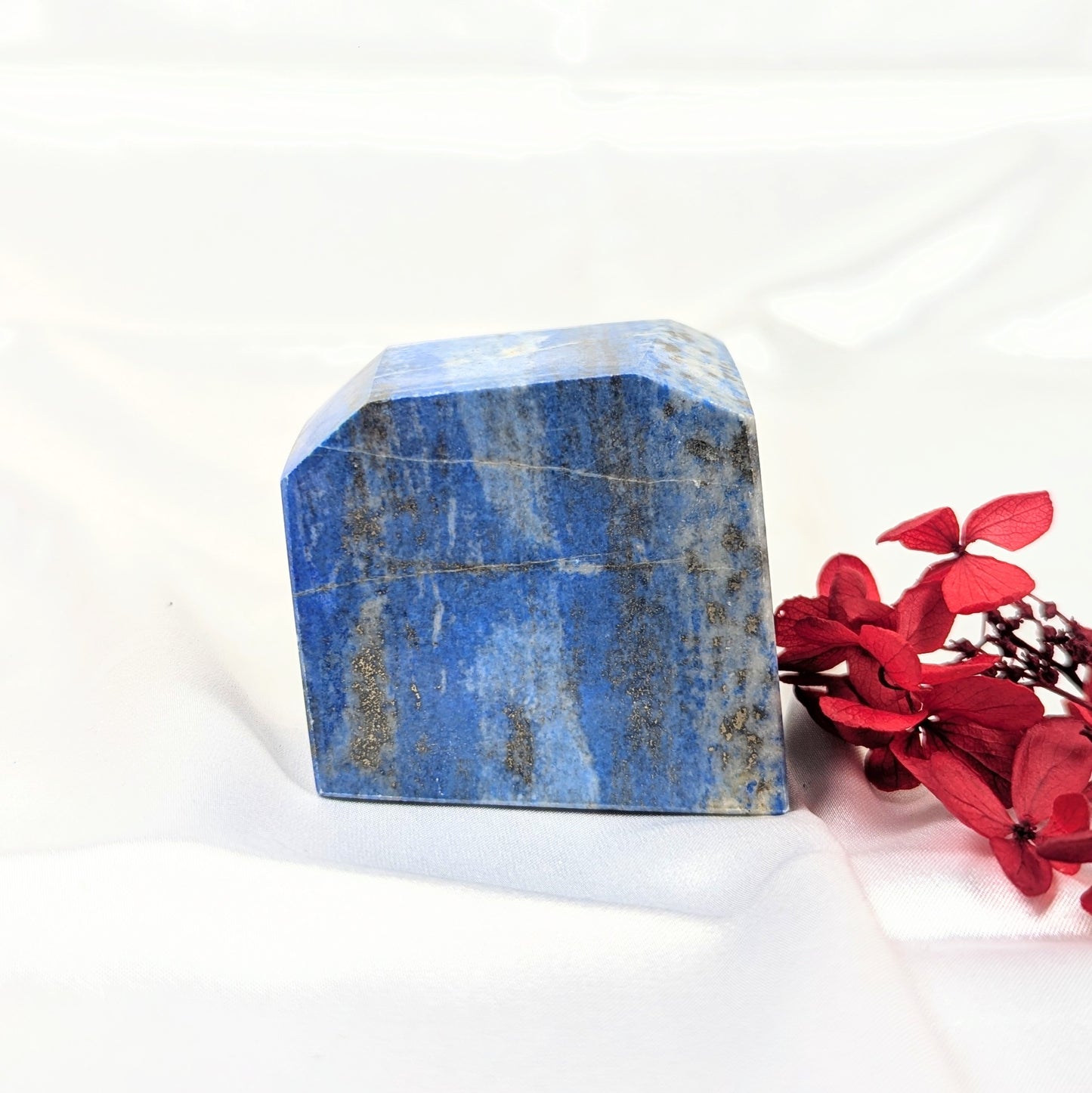 Lapis Lazuli Healing Crystal Freeform Back