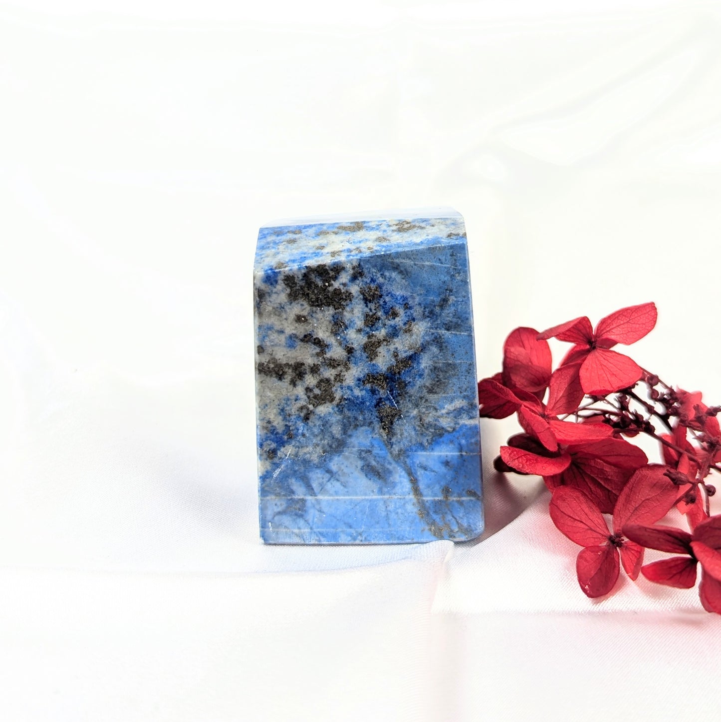 Lapis Lazuli Healing Crystal Freeform Side