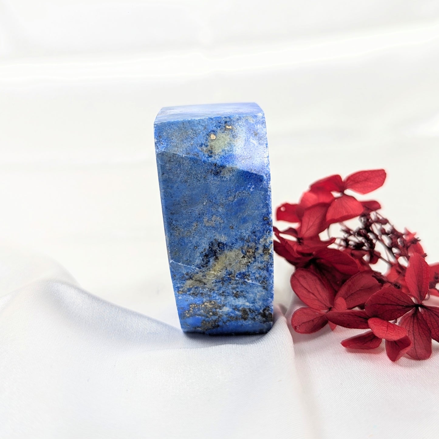Lapis Lazuli Healing Crystal Freeform Side