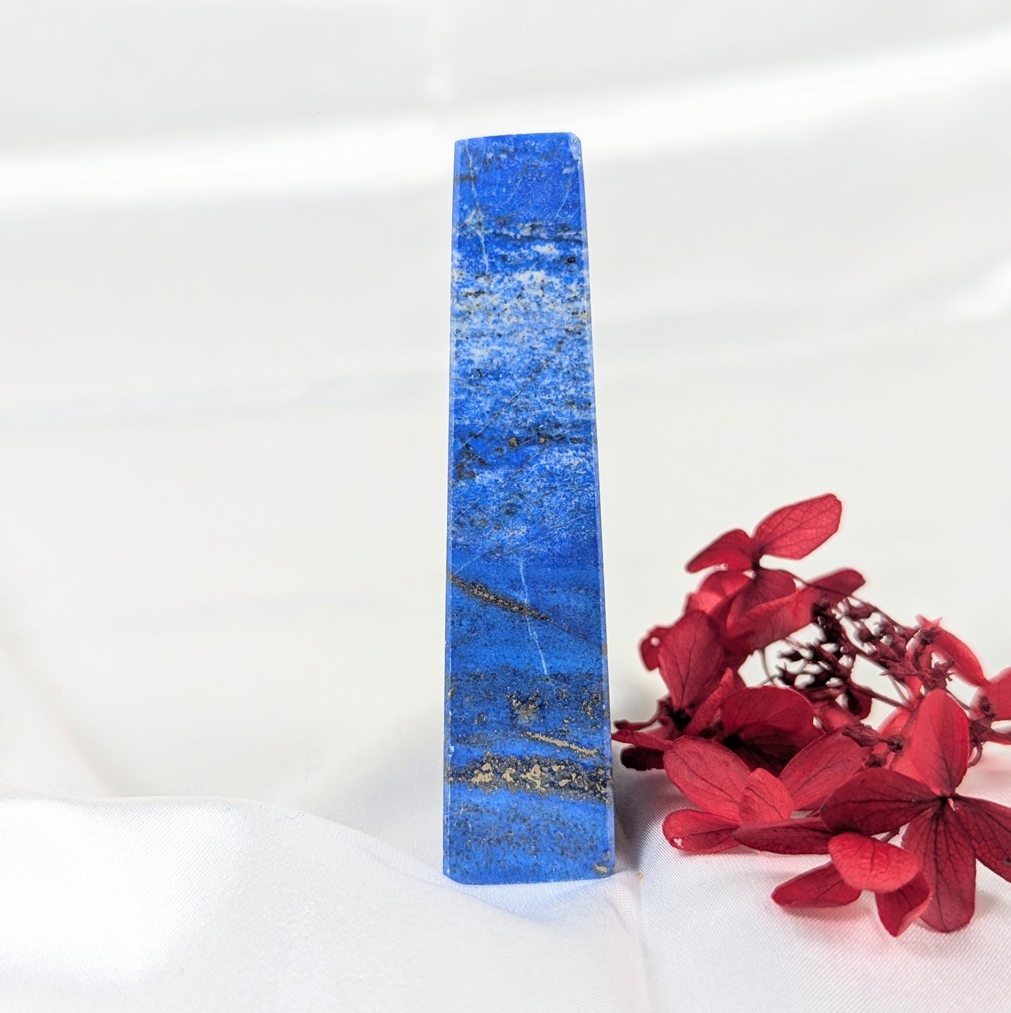 Lapis Lazuli Healing Crystal Freeform Side