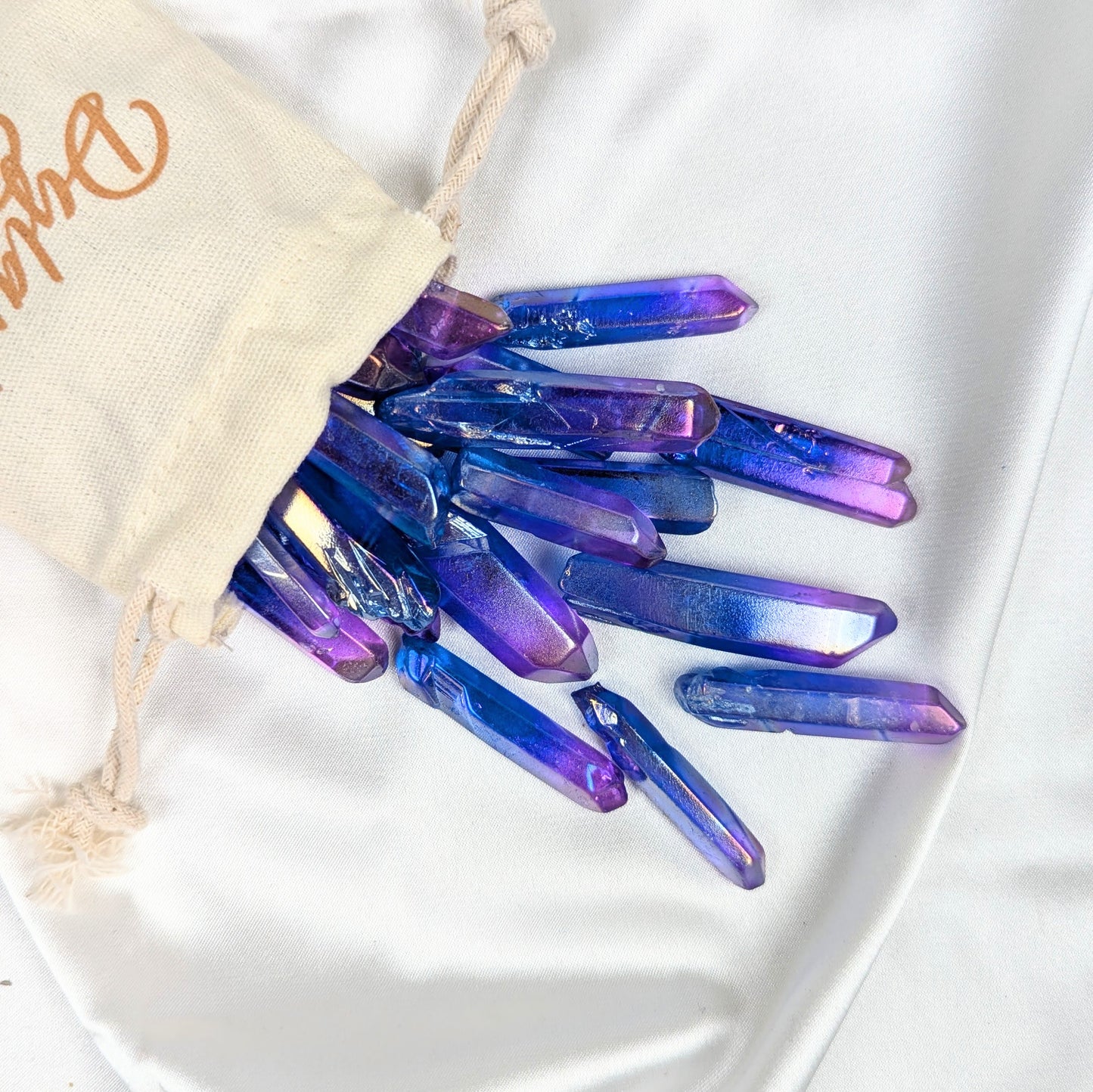 Dark Blue and Purple Crystal Aura Point
