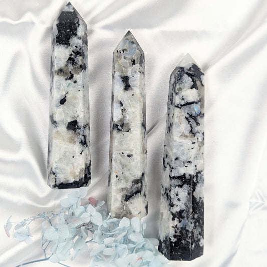 Moonstone Crystal Point