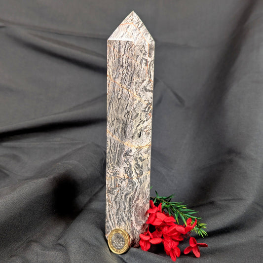 Picasso Jasper Crystal  Point