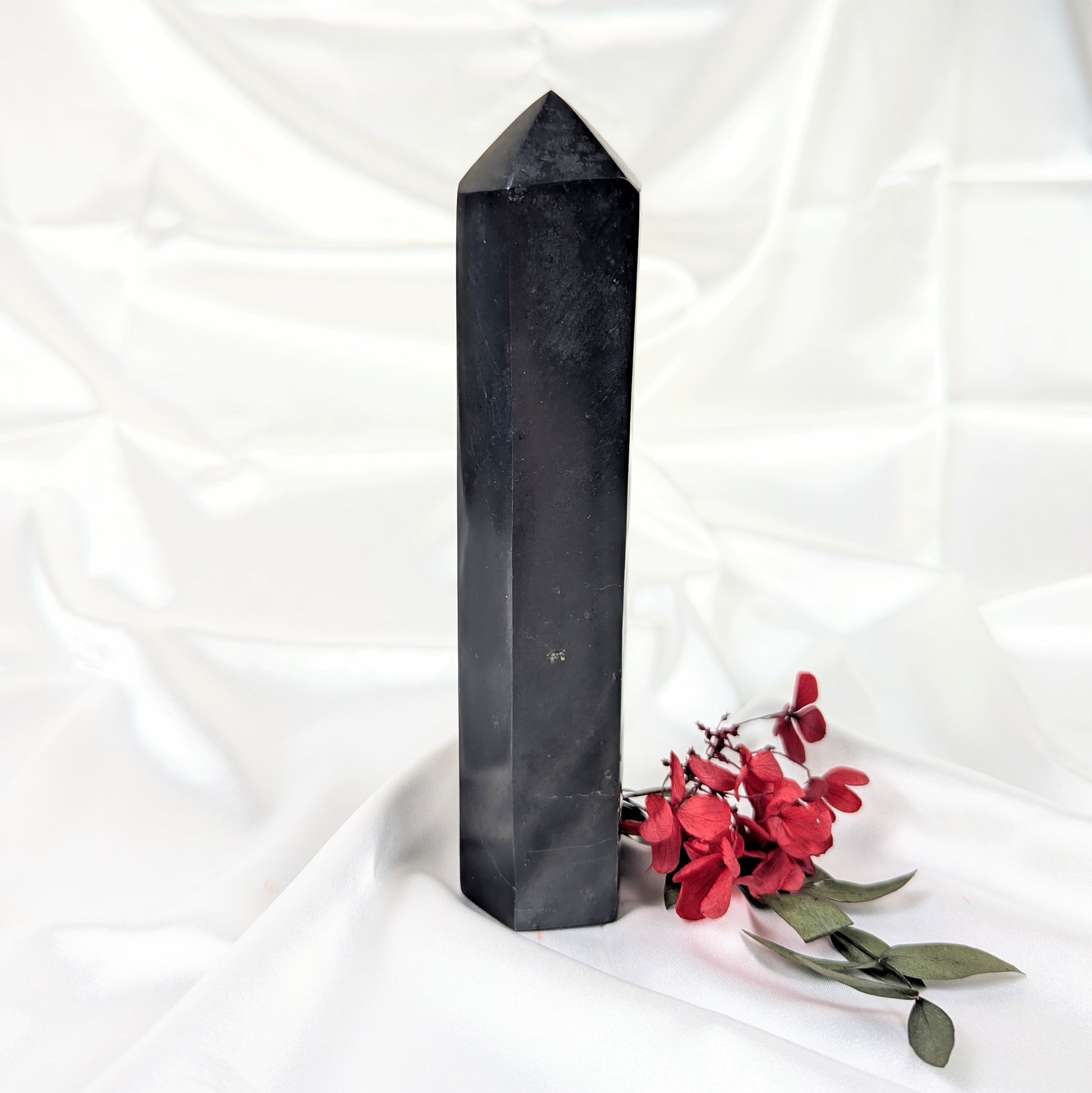 black tourmaline crystal