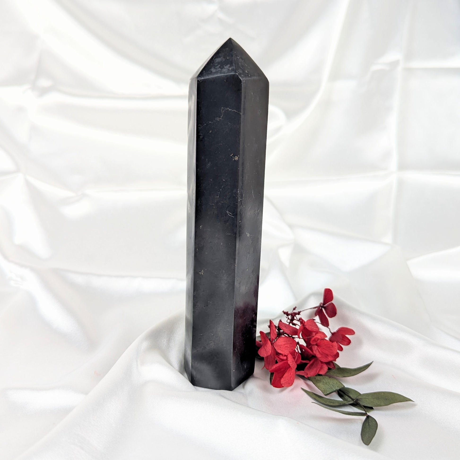 black tourmaline crystal