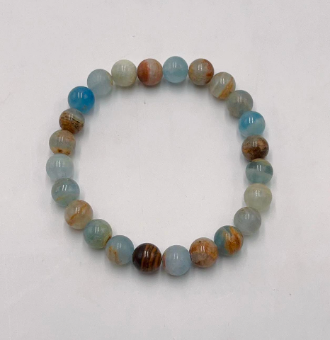 Blue Onyx Crystal Healing Bracelet