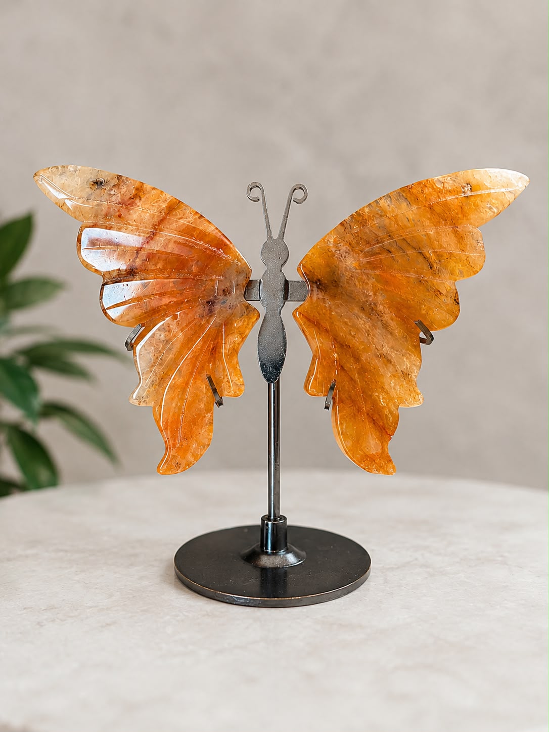 Golden Healer Crystal Butterfly Wings