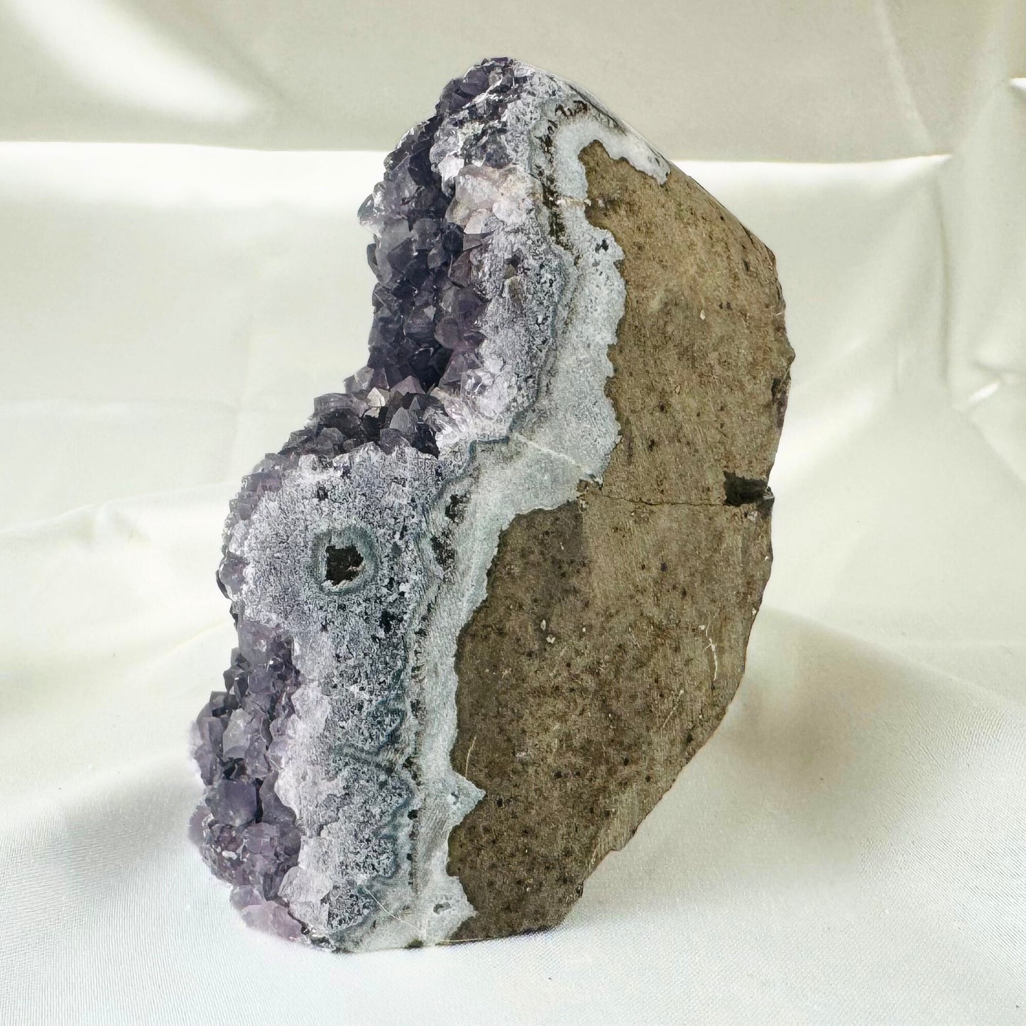 Amethyst Cut Base Cluster - A