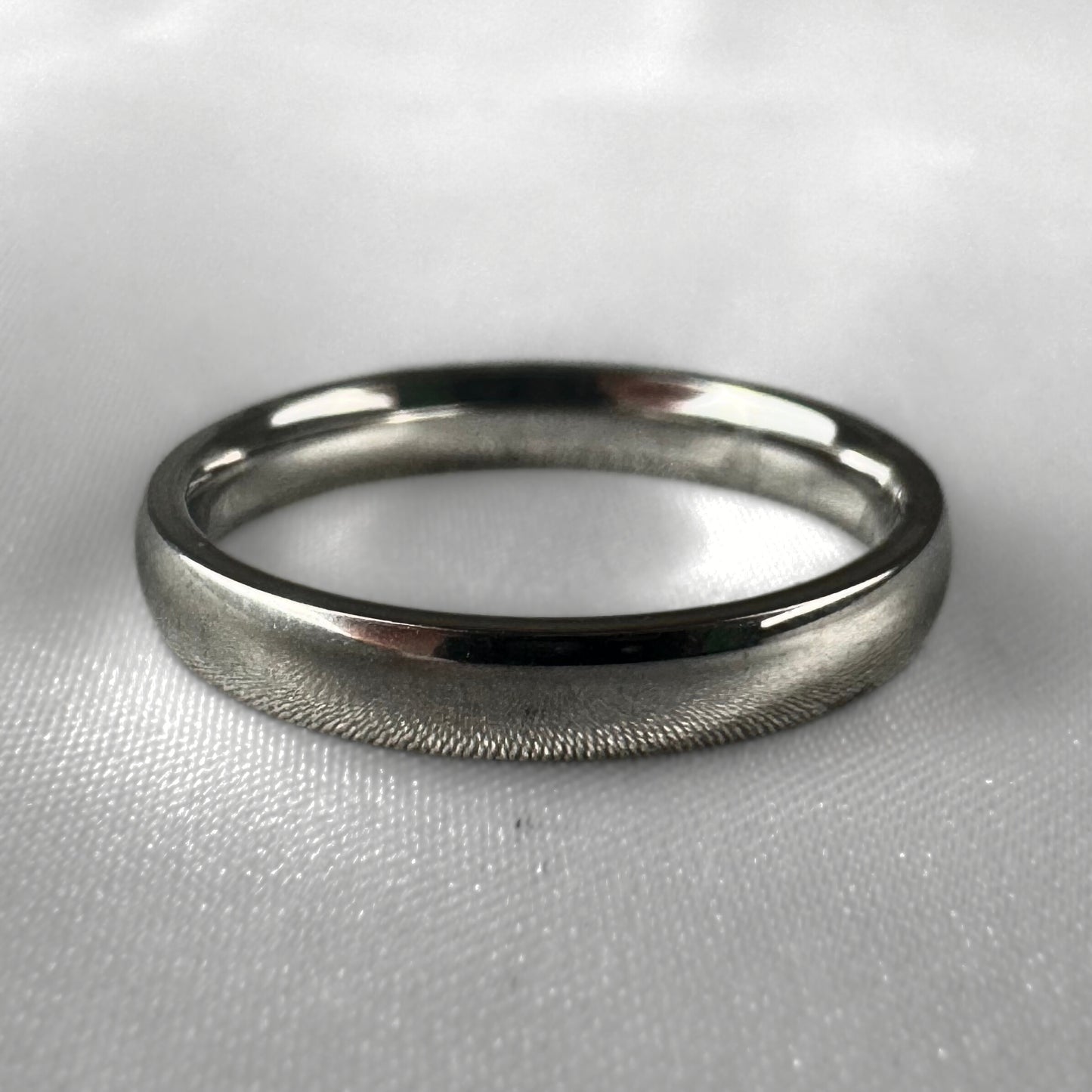 Silver Plain Band Ring