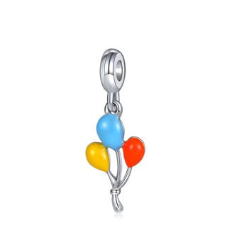 Silver Balloon Charm