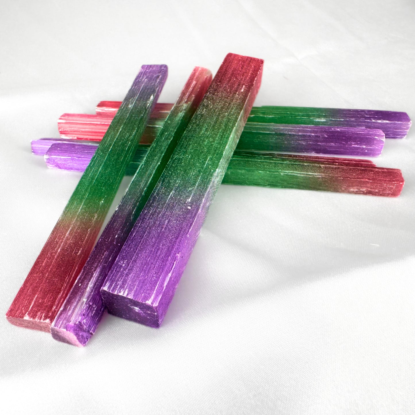 Selenite Aura Wands