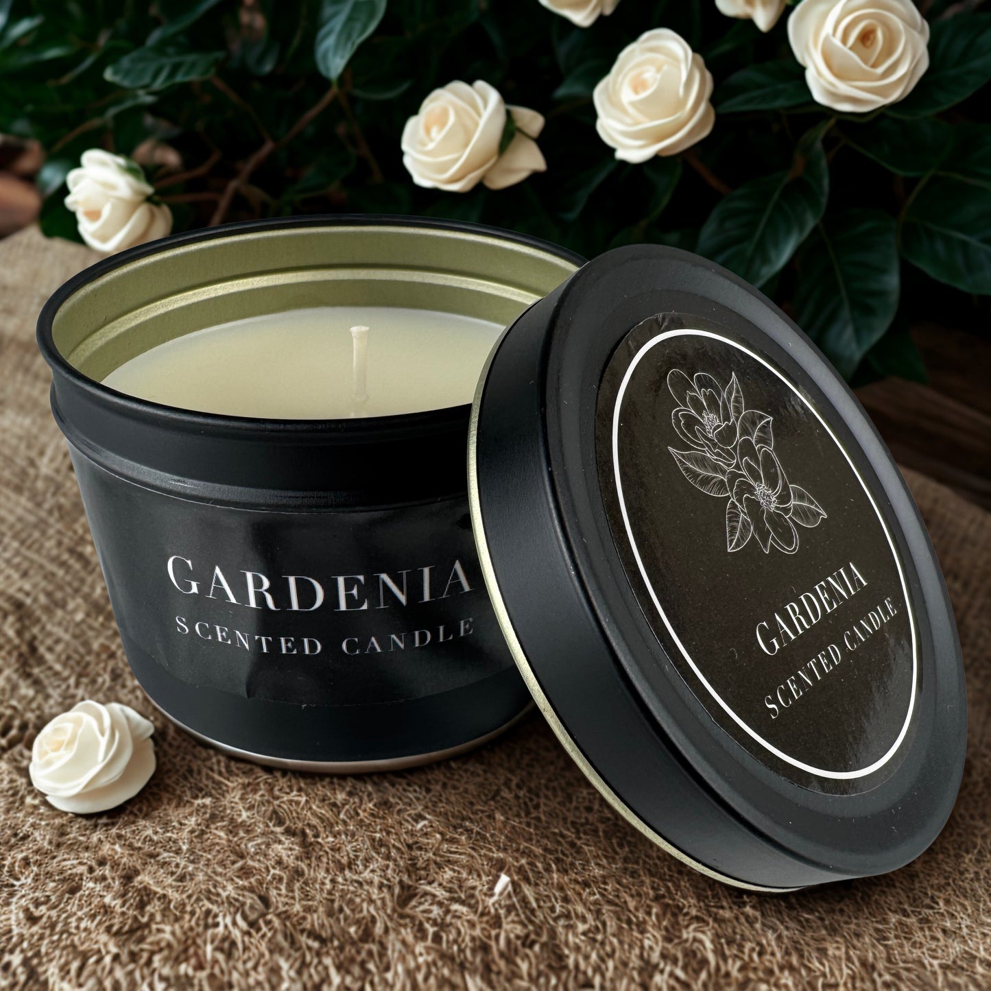 Tin Candle - Gardenia