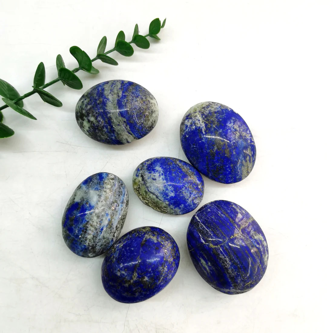Lapis lazuli crystal tumblestones
