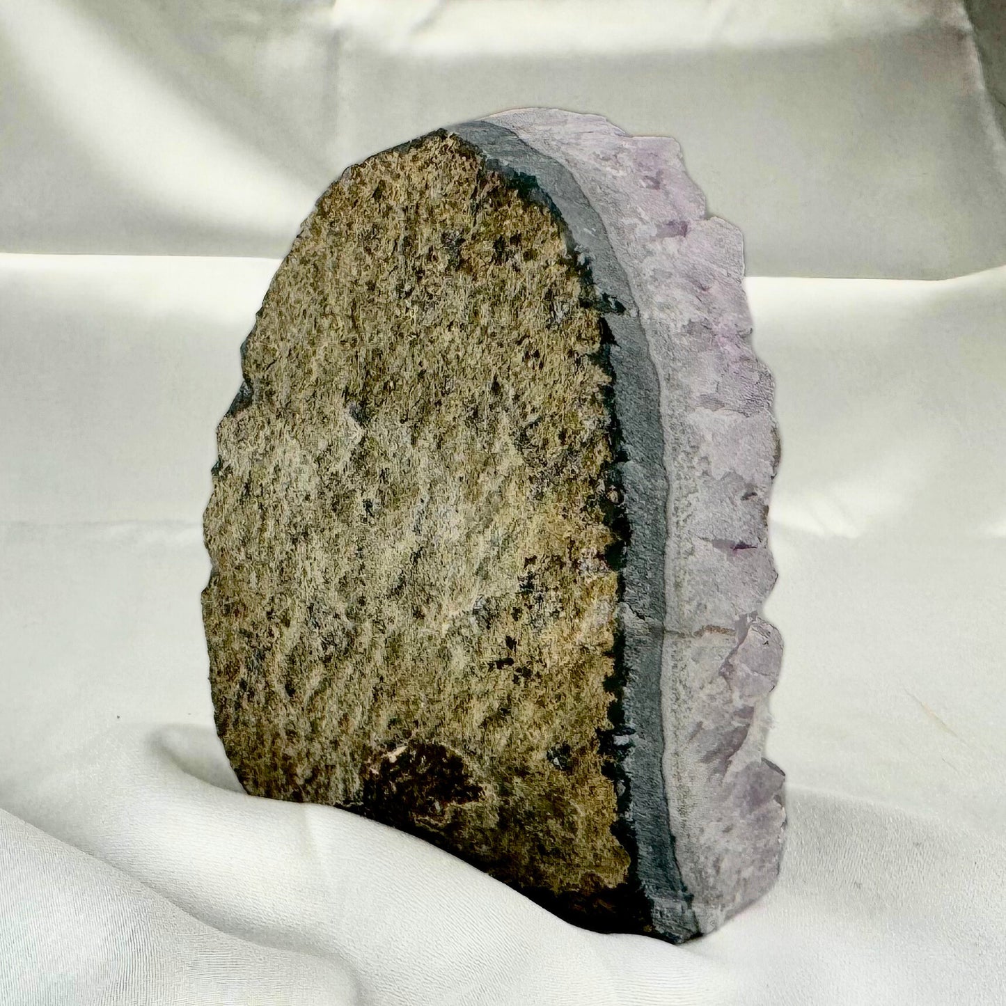 Amethyst Crystal Cut Base Crystal Cluster - M