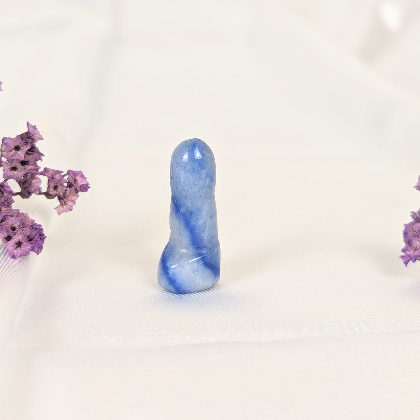 Blue Aventurine Mini Crystal Penis Carving