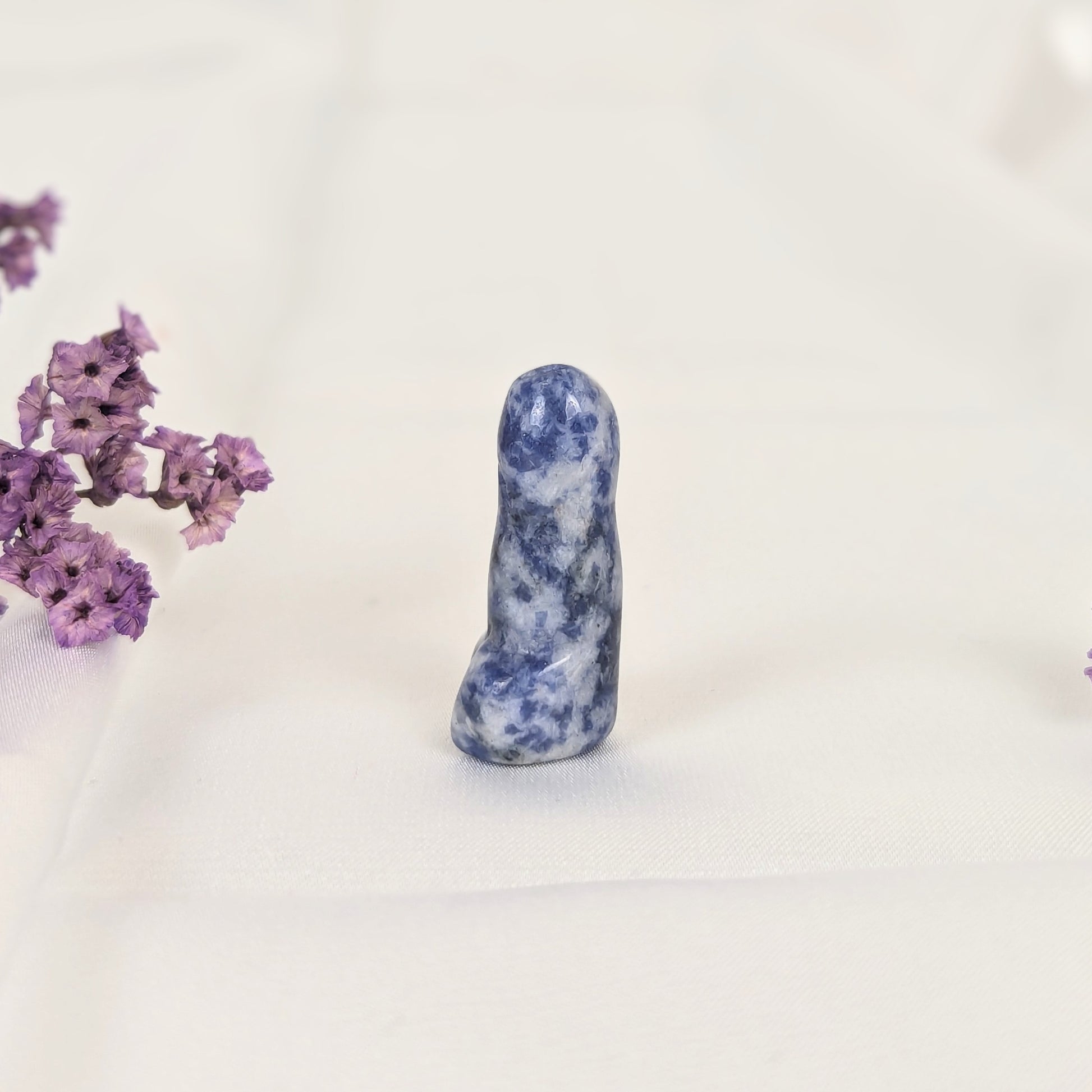 Sodalite Mini Crystal  Penis Carving