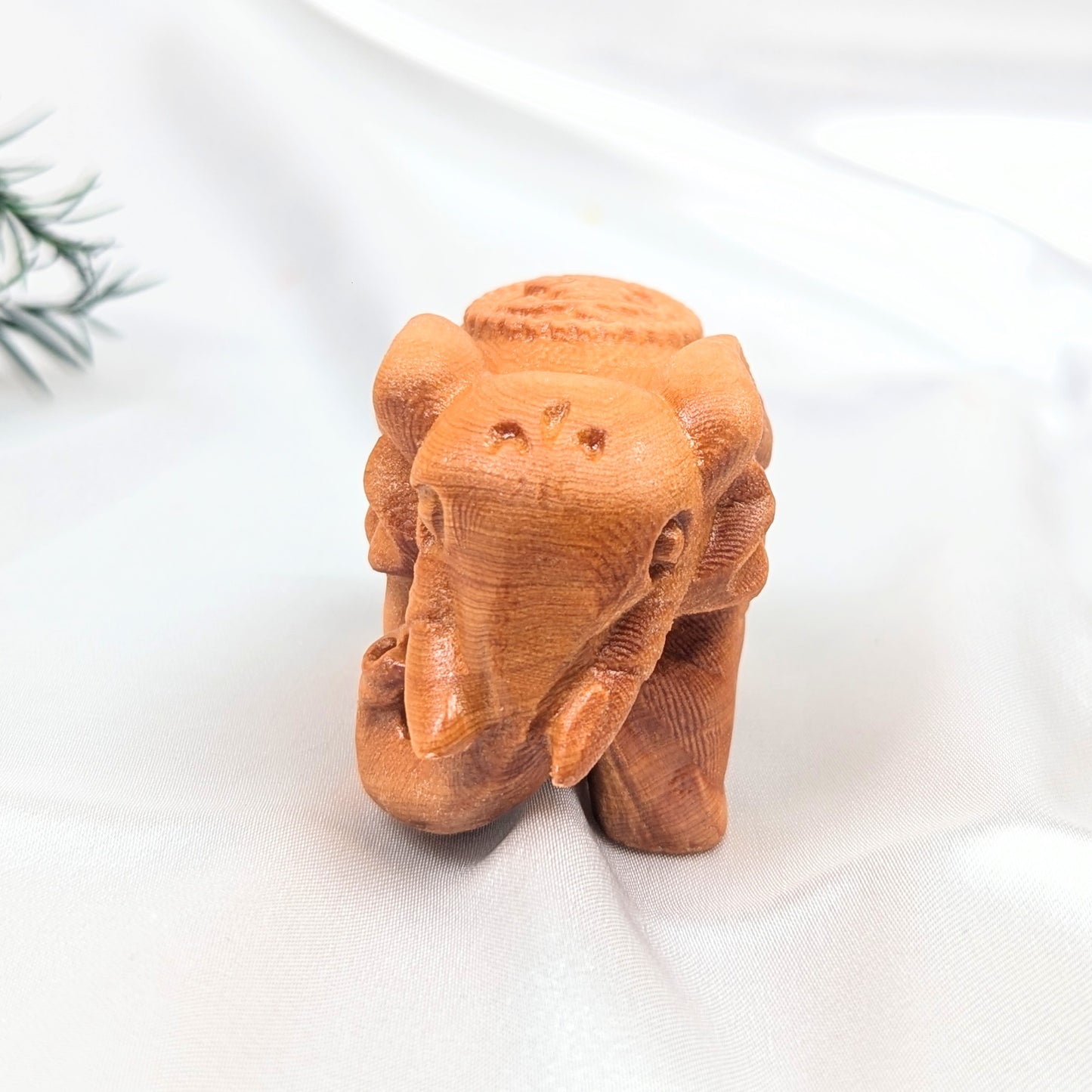 Wooden Elephant Carving