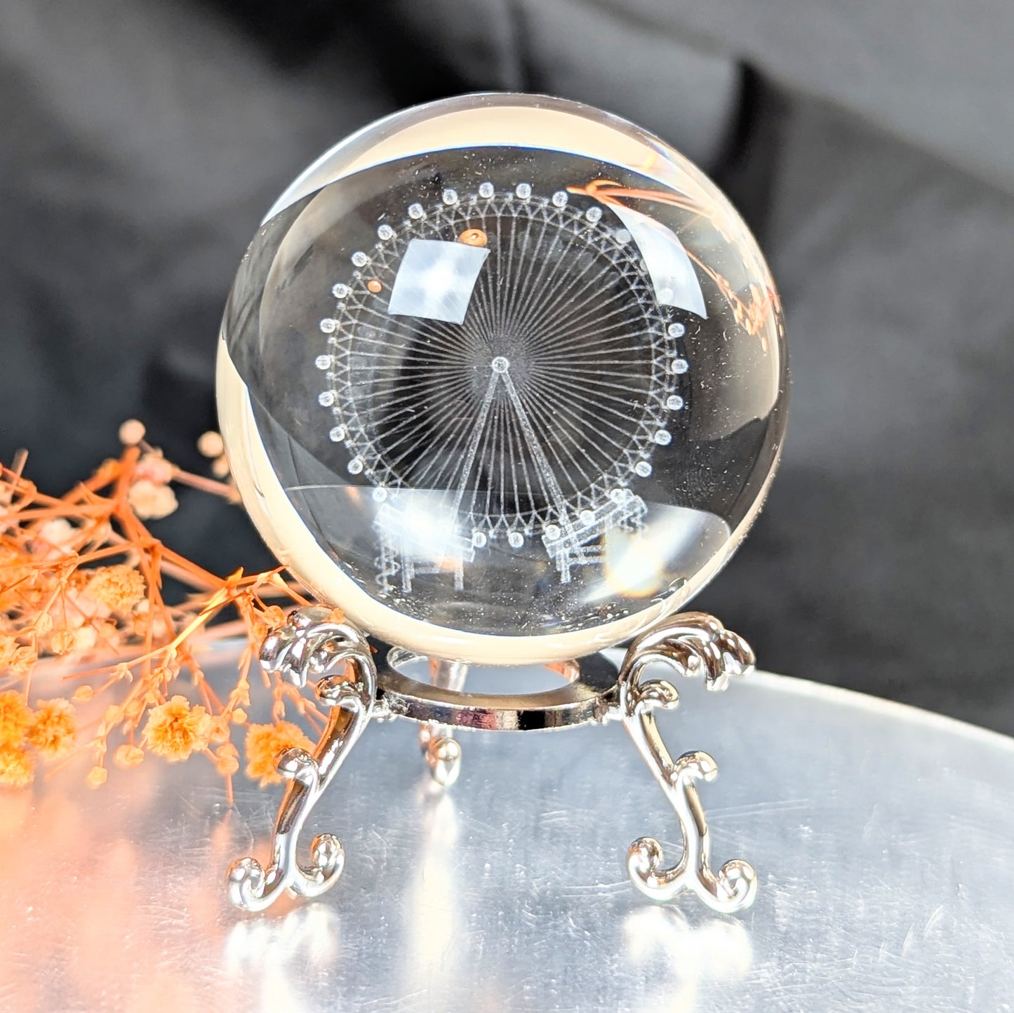 Ferris Wheel in Glass Sphere