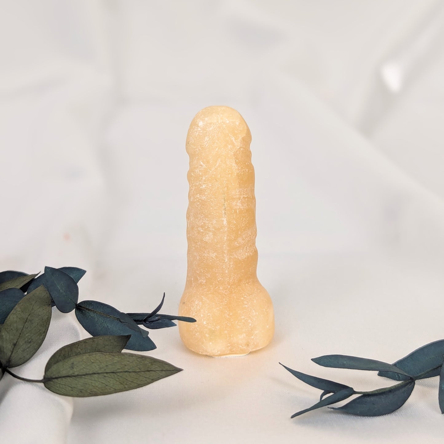 Orange Calcite Chunky Penis