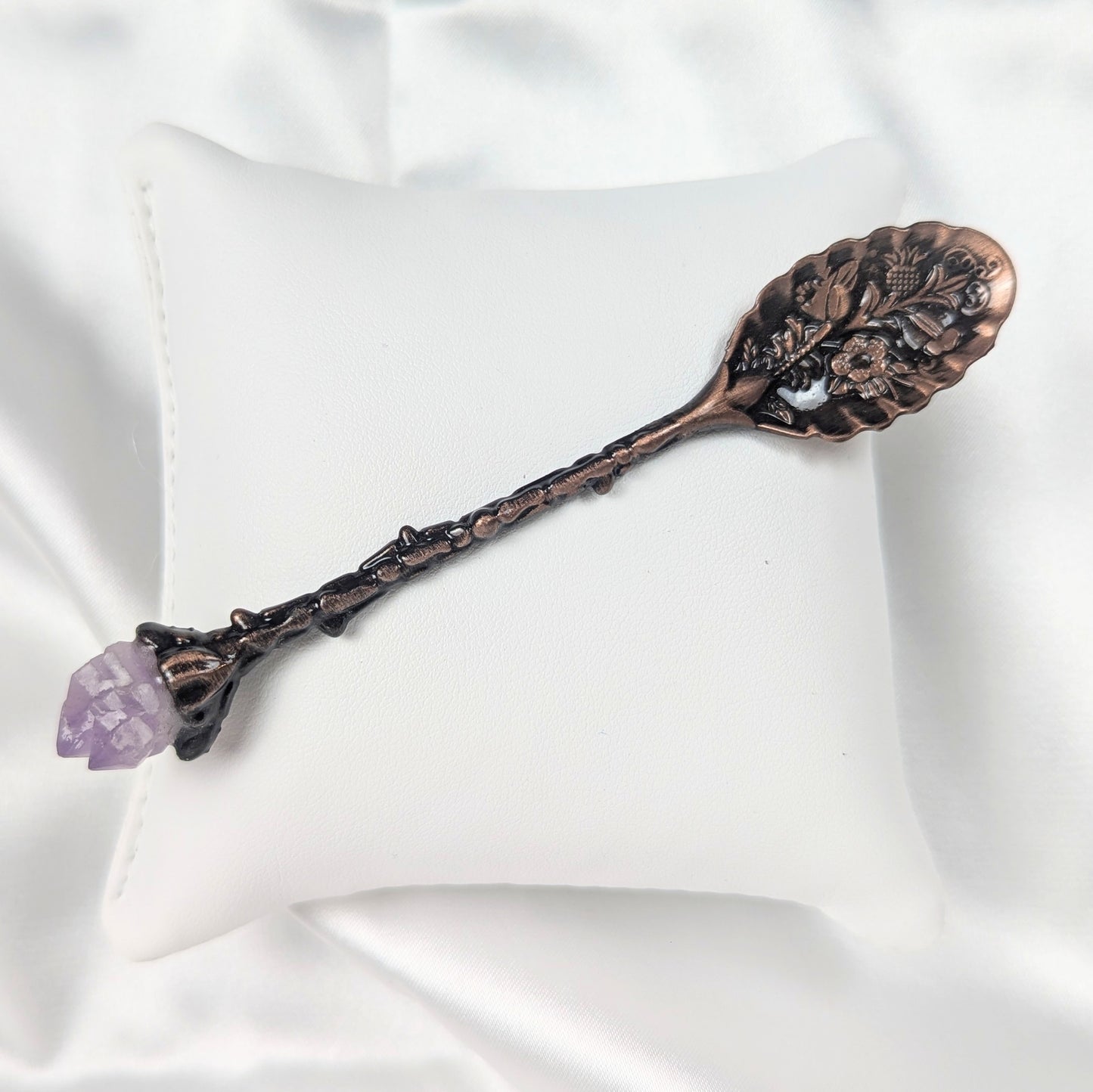 Amethyst Crystal Teaspoon