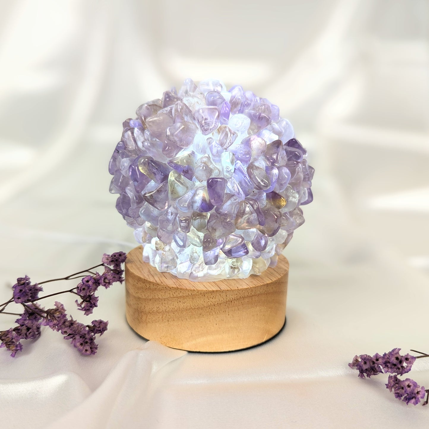 Amethyst Crystal Lamp