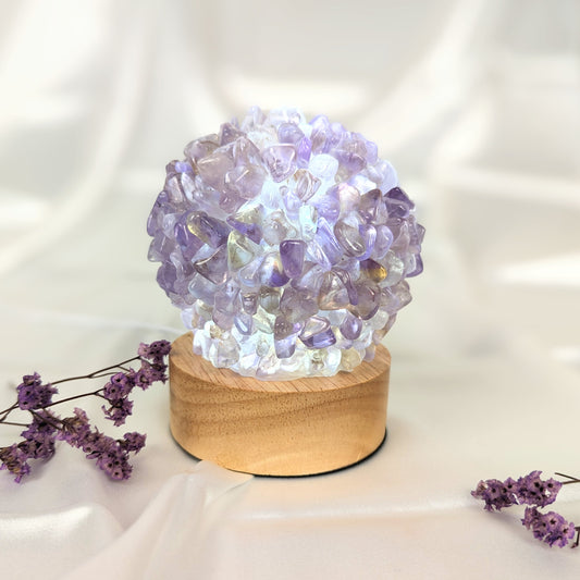 Amethyst Crystal Lamp