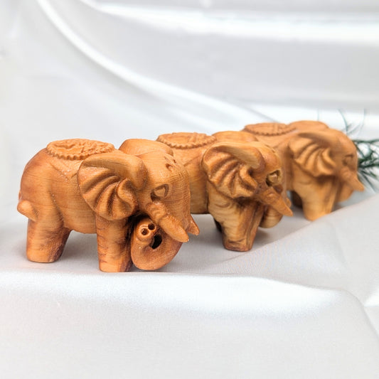 Wooden Elephant Carving