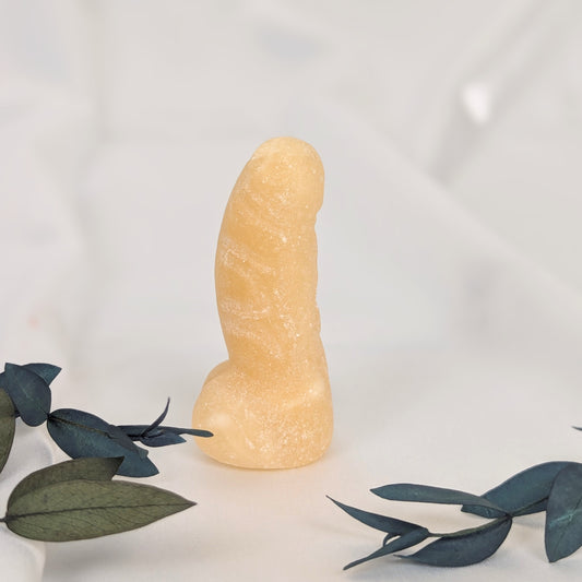 Orange Calcite Chunky Penis