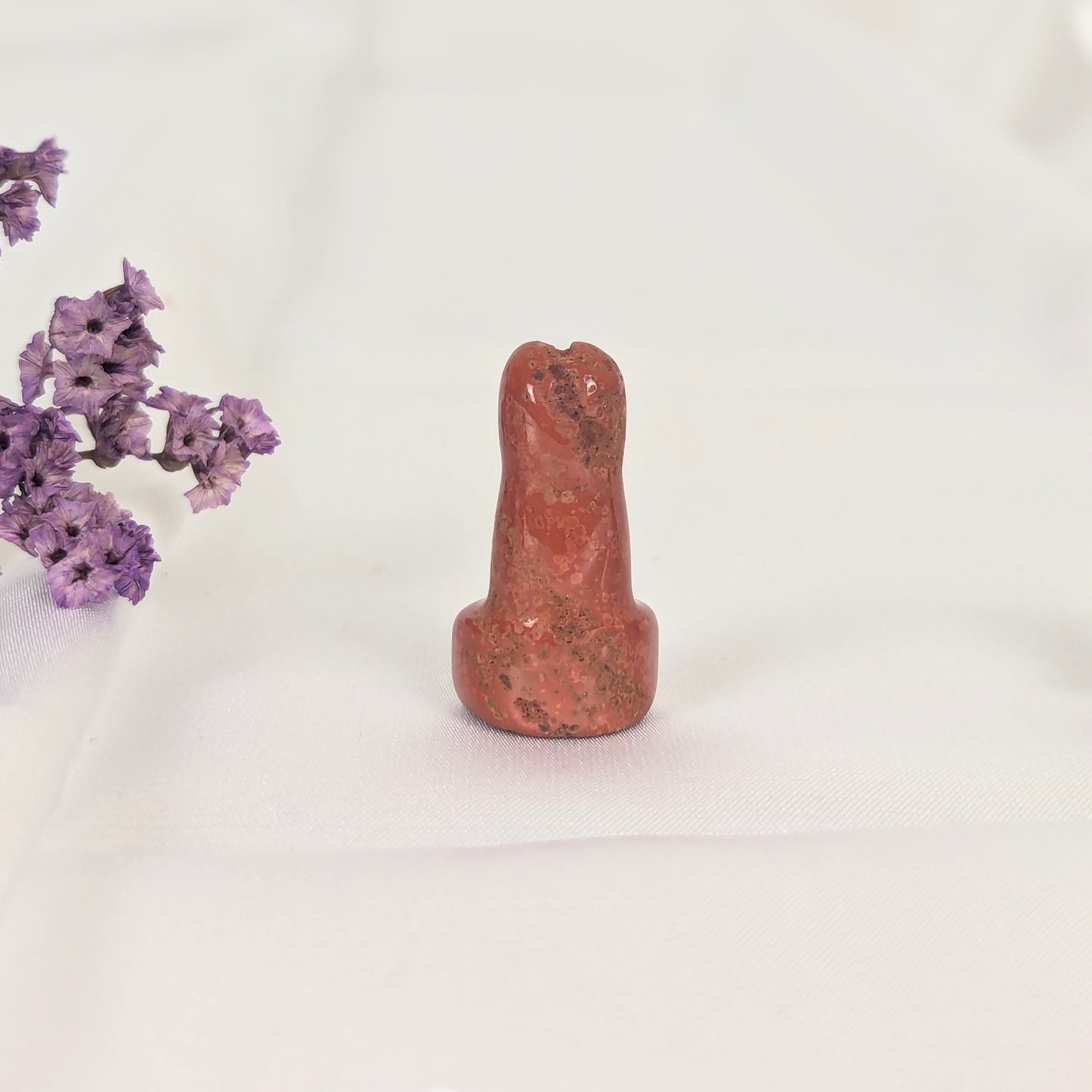 Red Jasper Mini Crystal Penis Carving