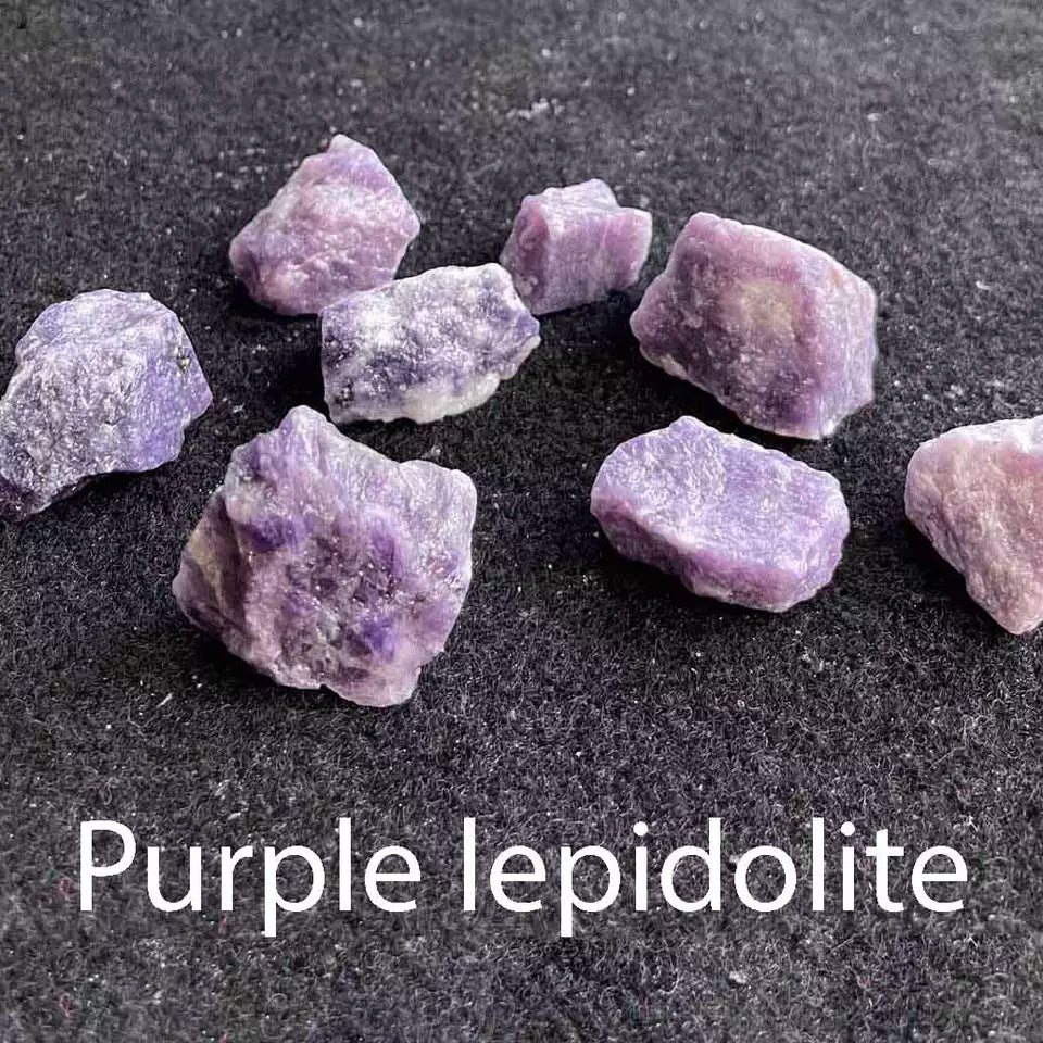 Rough Lepidolite Crystal