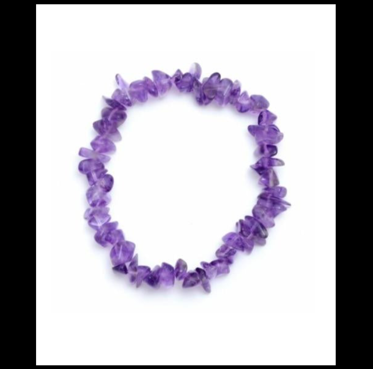 Amethyst Crystal Chip Bracelet 4