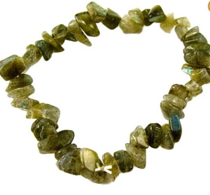 Labradorite Crystal Chip Bracelet
