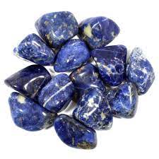 Sodalite Crystals Tumblestones 2