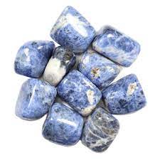 Sodalite Crystals Tumblestones 3
