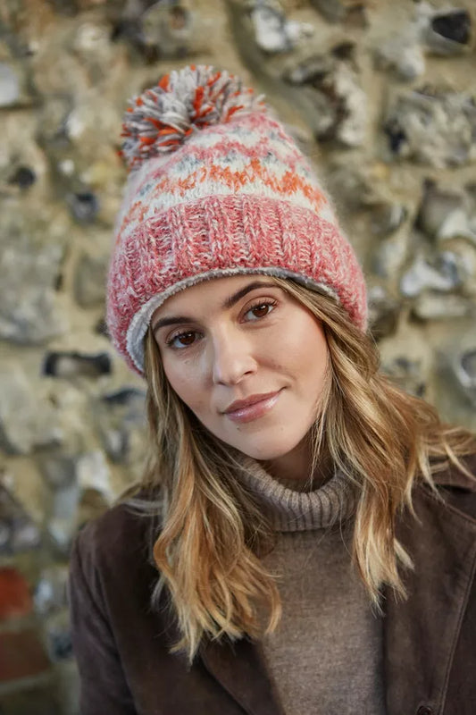 Totnes Bobble Beanie Brick