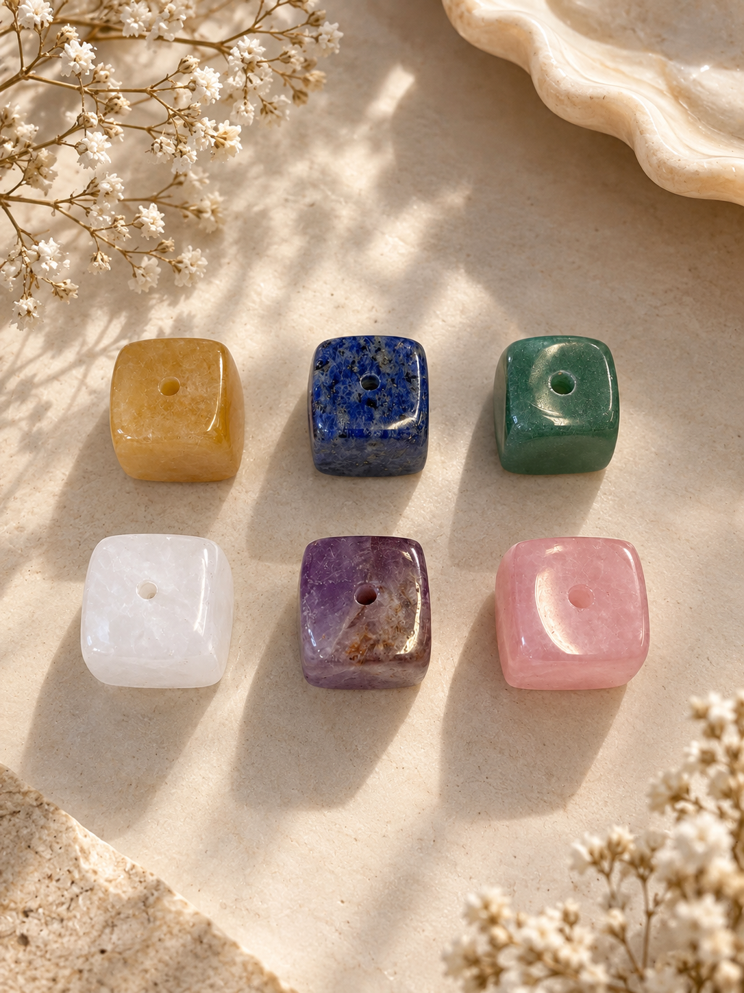 Cube Crystal Incense holders